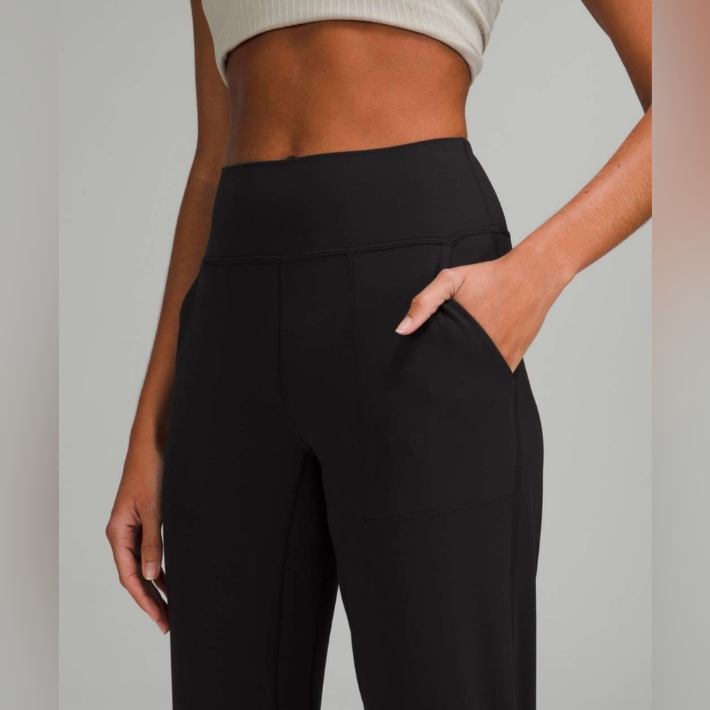Bundle of 2 Lululemon Align High Rise Cropped Jogger 21” (Dark Olive + Black) - Picture 2 of 14